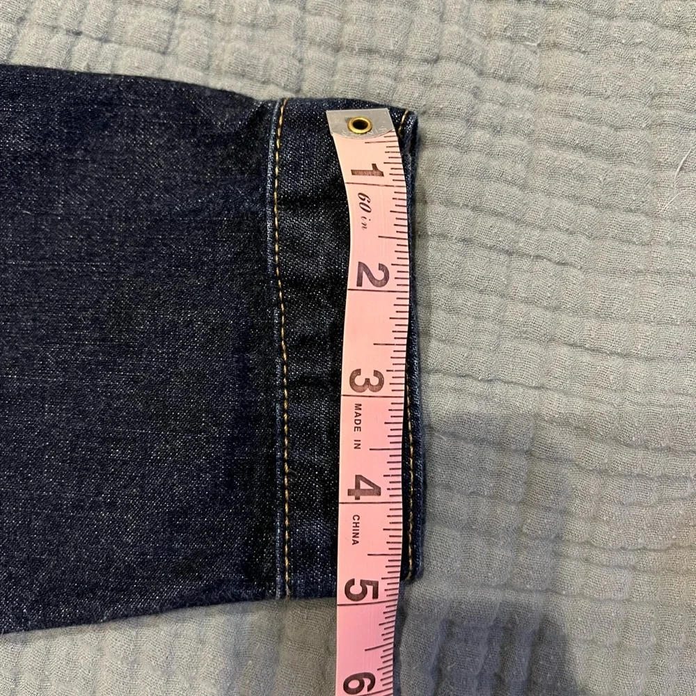 GAP Women’s Cropped Dark Blue Denim Jacket size M - Picture 13 of 13
